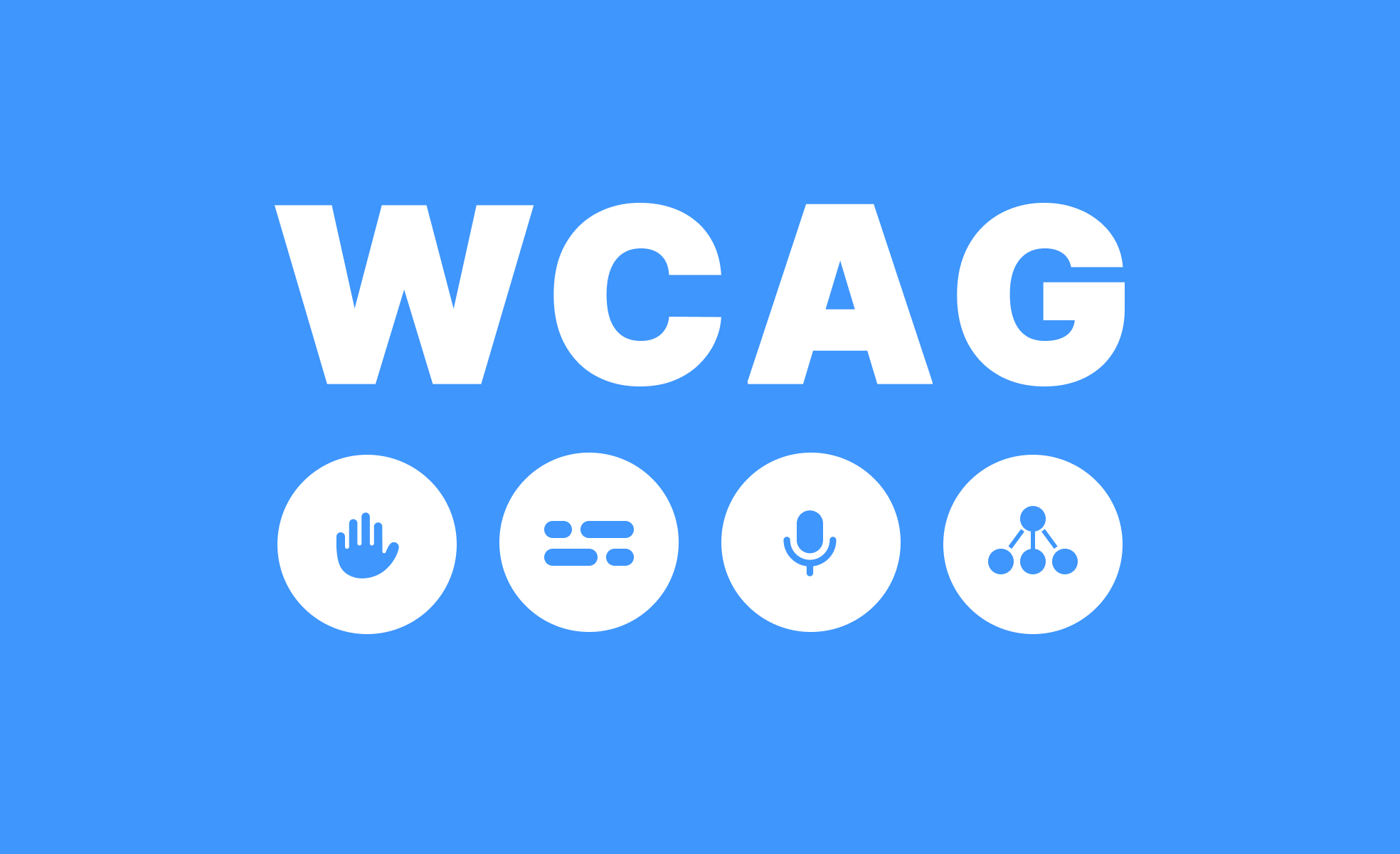 WCAG illustration